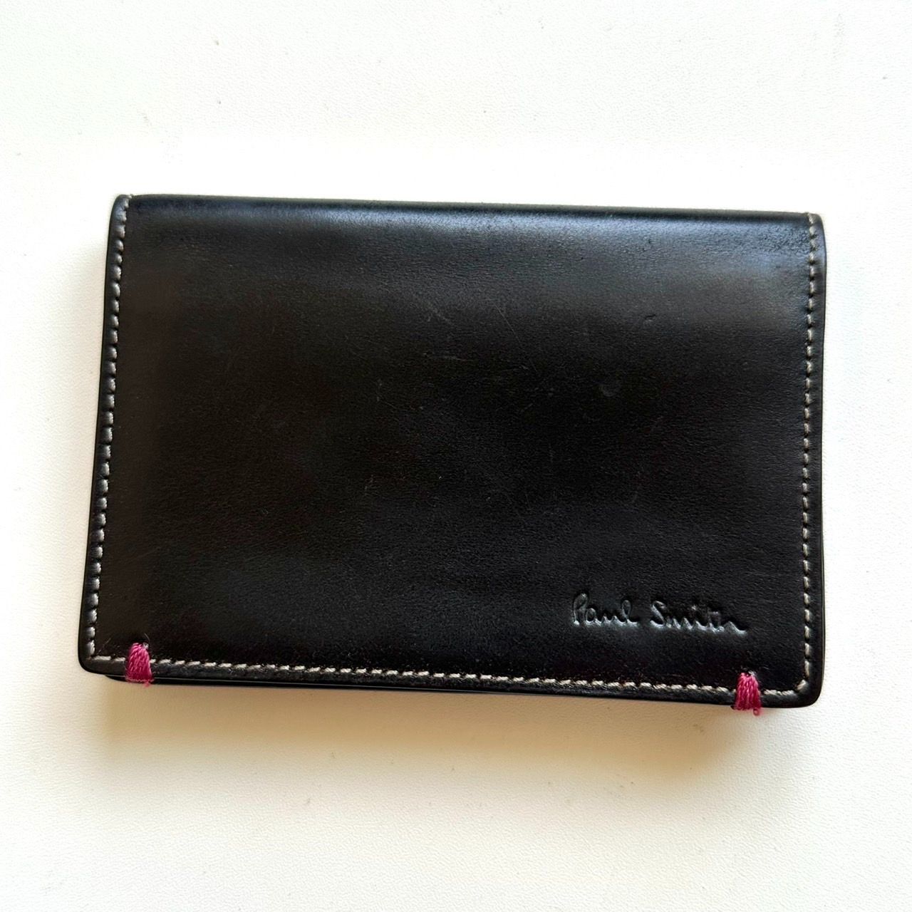 ポールスミス Paul Smith 名刺入れ コードバン ブラック
