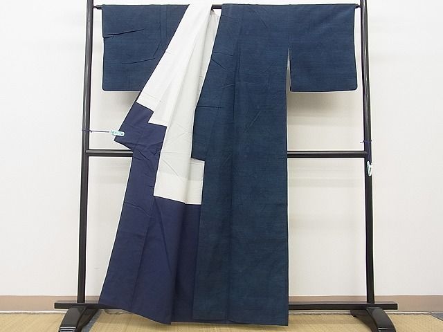 平和屋着物□上質な紬 笹竹文 正絹 逸品 AAAY3697mf
