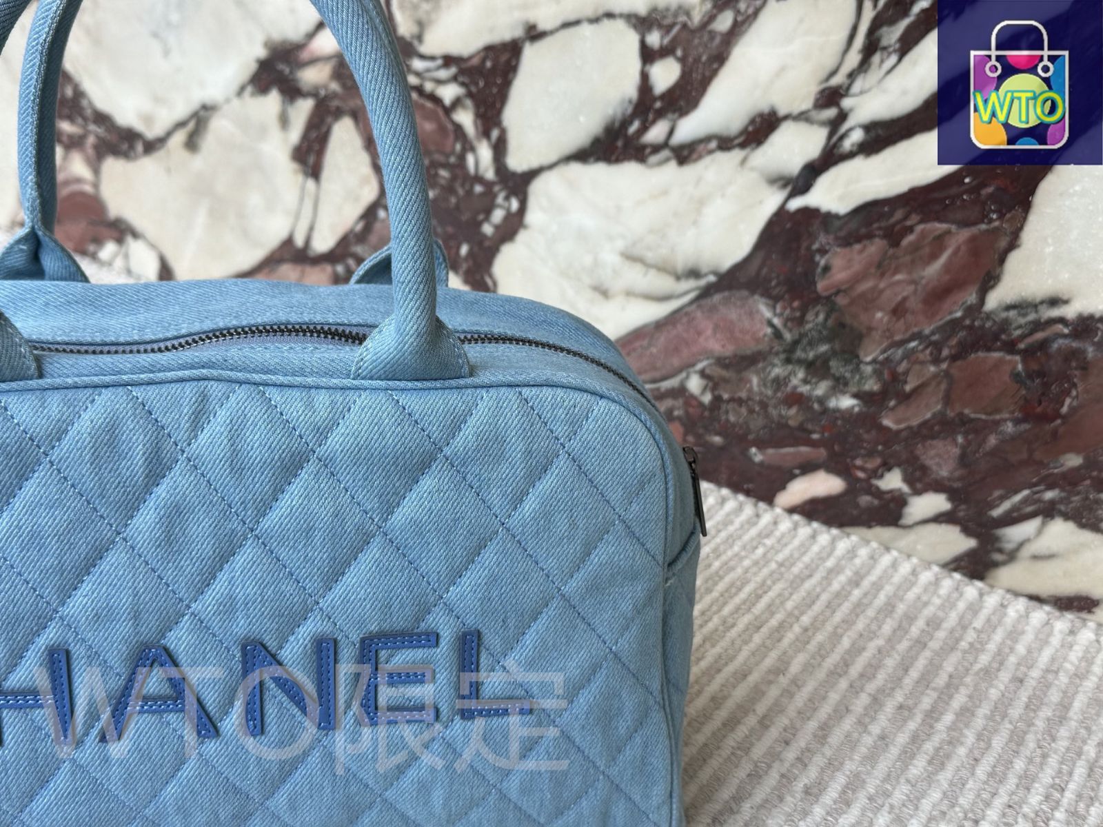 【新品未使用】CHANEL ボウリング バッグ CCチャーム 今日特価】Chanel Vintage Bowling Bag ヴィンテージ ボウリング