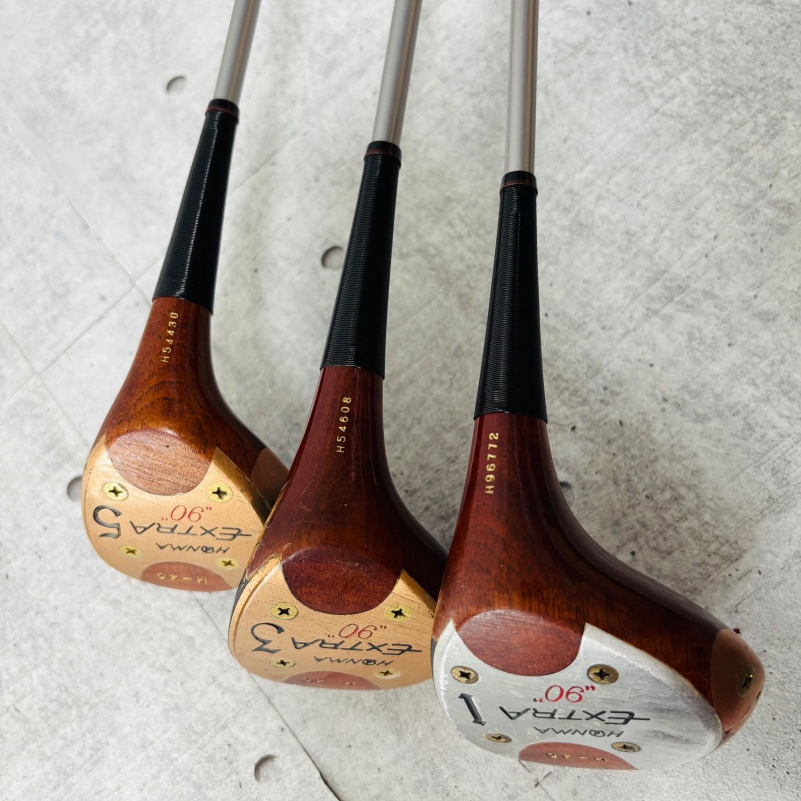 レディース HONMA パーシモン EXTRA 90 エクストラ 3本セット