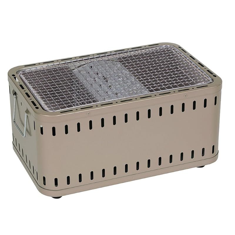 グリーンライフ(GREEN LIFE) 日本製 煙が少ない 熱くなりにくい バーベキュー BBQ 卓上 少煙シチリン L-390S 1