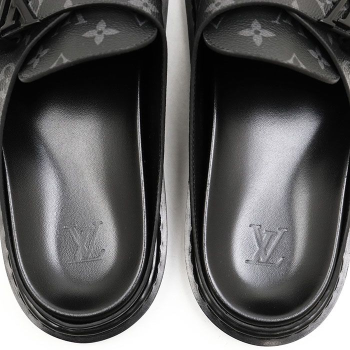 新品同様】LOUIS VUITTON ルイ・ヴィトン サンダル ミュール LV
