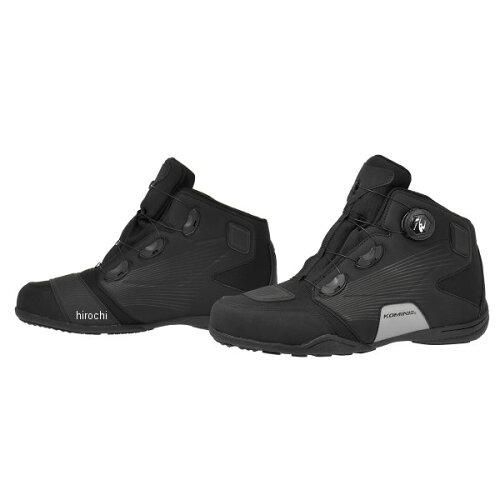 5営業日で発送 コミネ BK-096 Dial Fit WP Riding Shoes 05-096 色 Solid Black サイズ 24