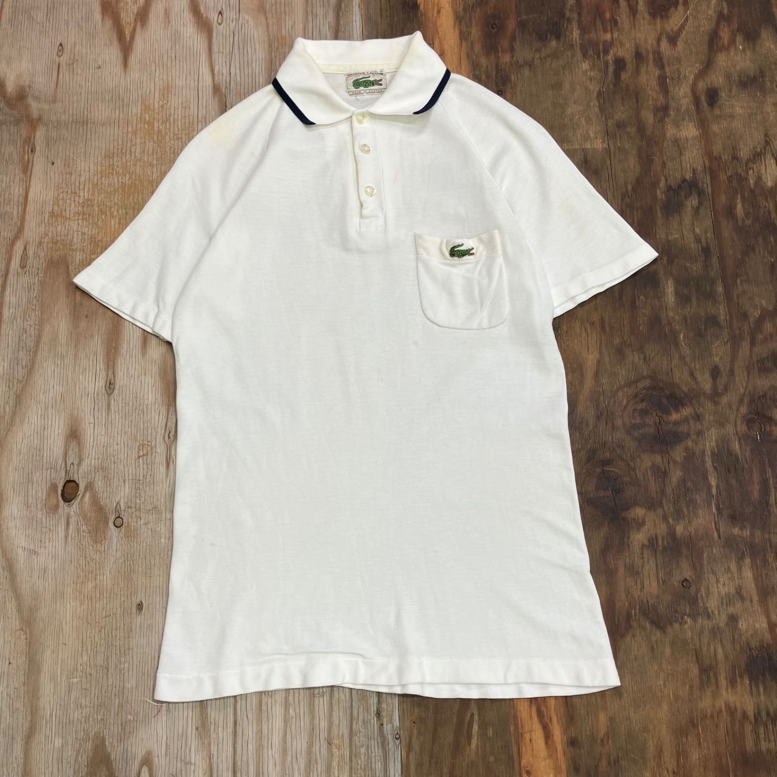 CHEMISE LACOSTE シュミーズラコステ フランス製 ユーロ ワンポイント