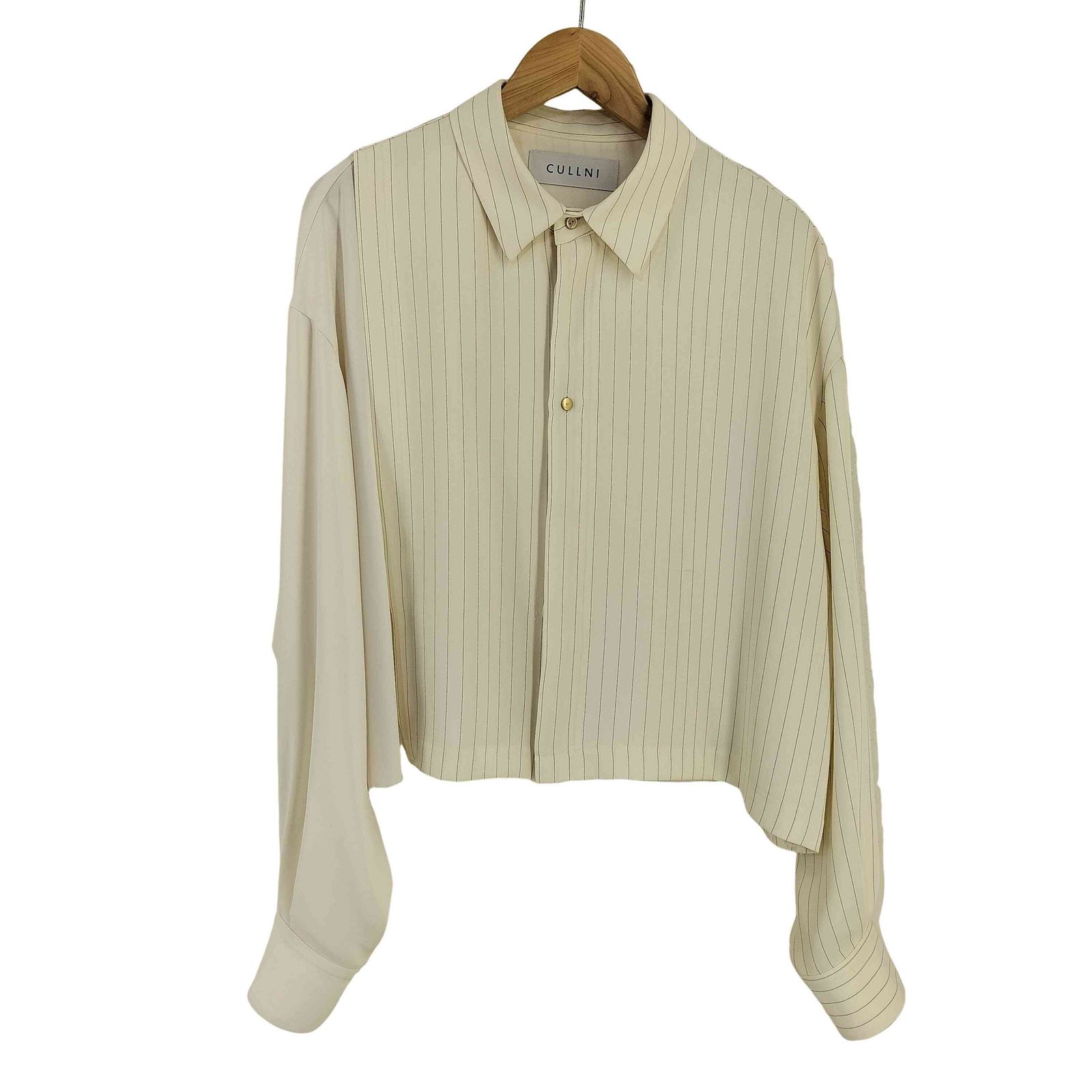 クルニ CULLNI Asymmetrical Stripe Shirt メンズ JPN：1 