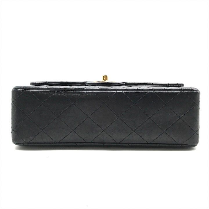 【美品】 シャネル　マトラッセ　ビジネスバッグ　ラムスキン　ターンロック　黒 美品】 シャネル マトラッセ ビジネスバッグ ラムスキン ターンロック