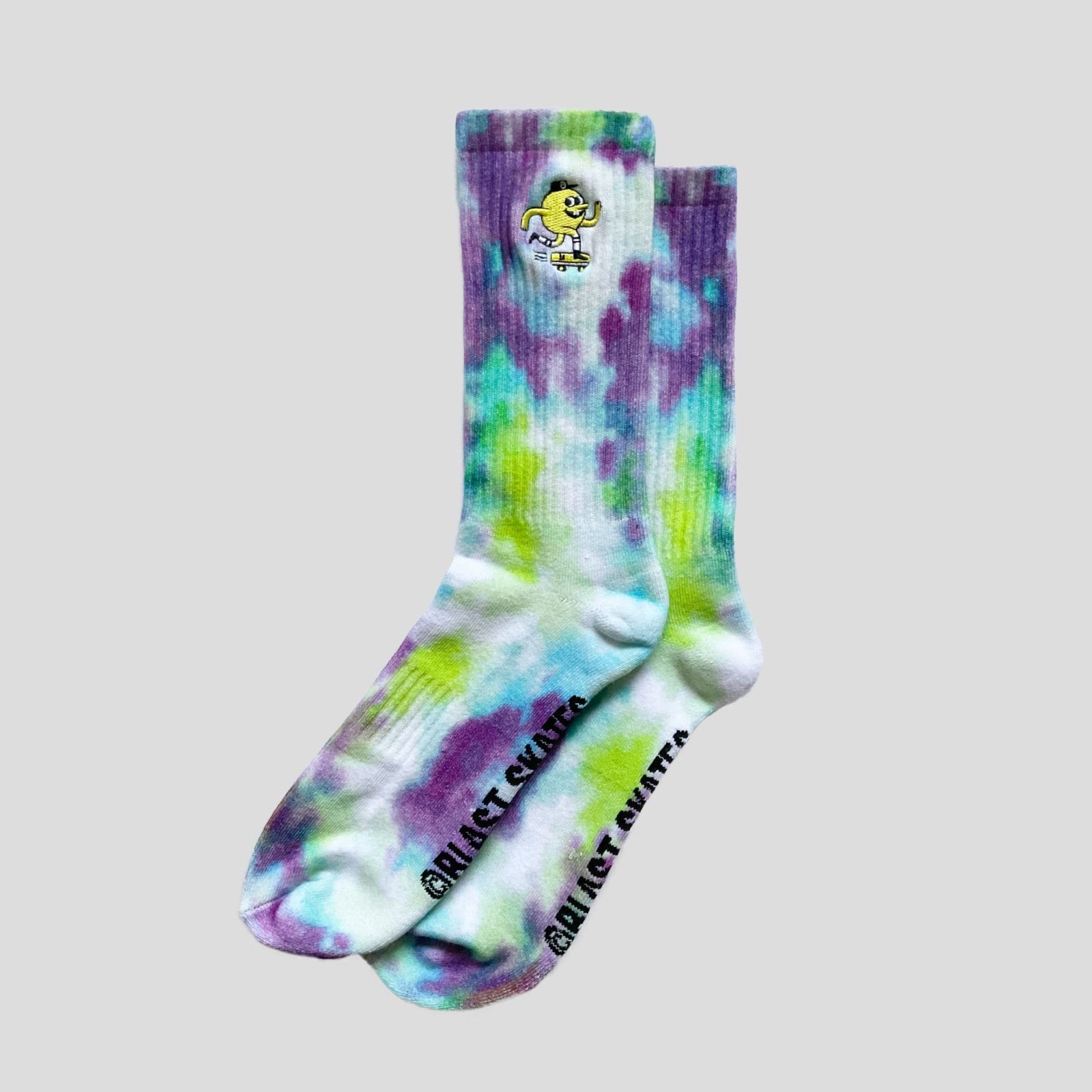 BLAST / TIE DYE EMBROIDERED MASCOT SOCK