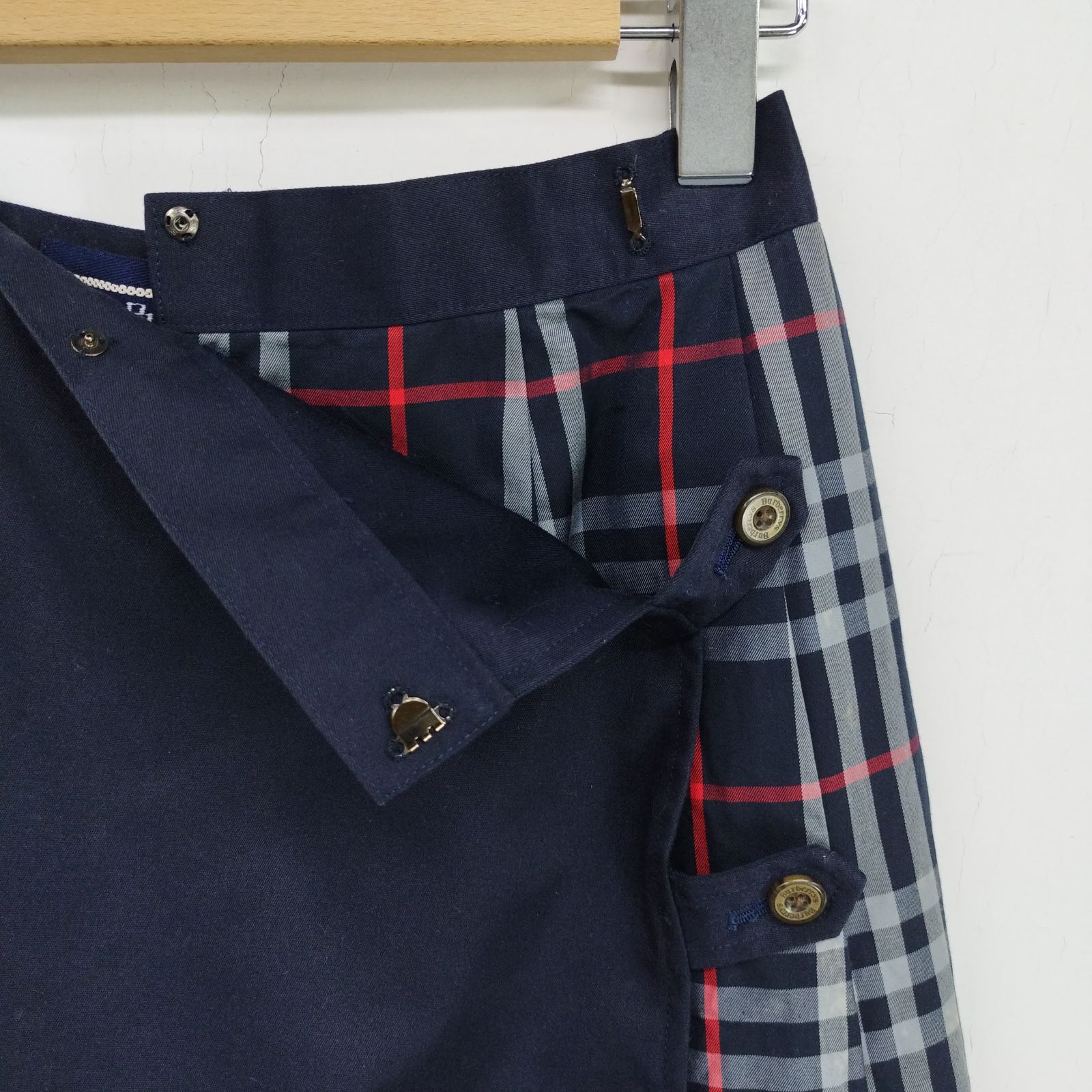BURBERRY'S バーバリー チェック 切替 キュロット スカート C BURBERRY'S バーバリー チェック 切替 キュロット スカート C