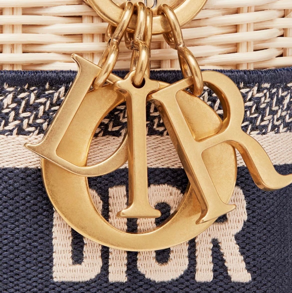 【新品未使用】Christian Dior ディオール かごバッグ ショルダー 新木優子さん愛用！ディオール 2021Cruiseコレクション