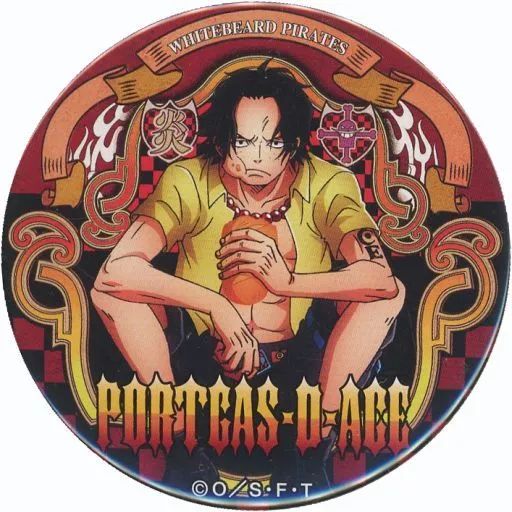中古】バッジ・ピンズ ポートガス・D・エース 「ワンピース 輩