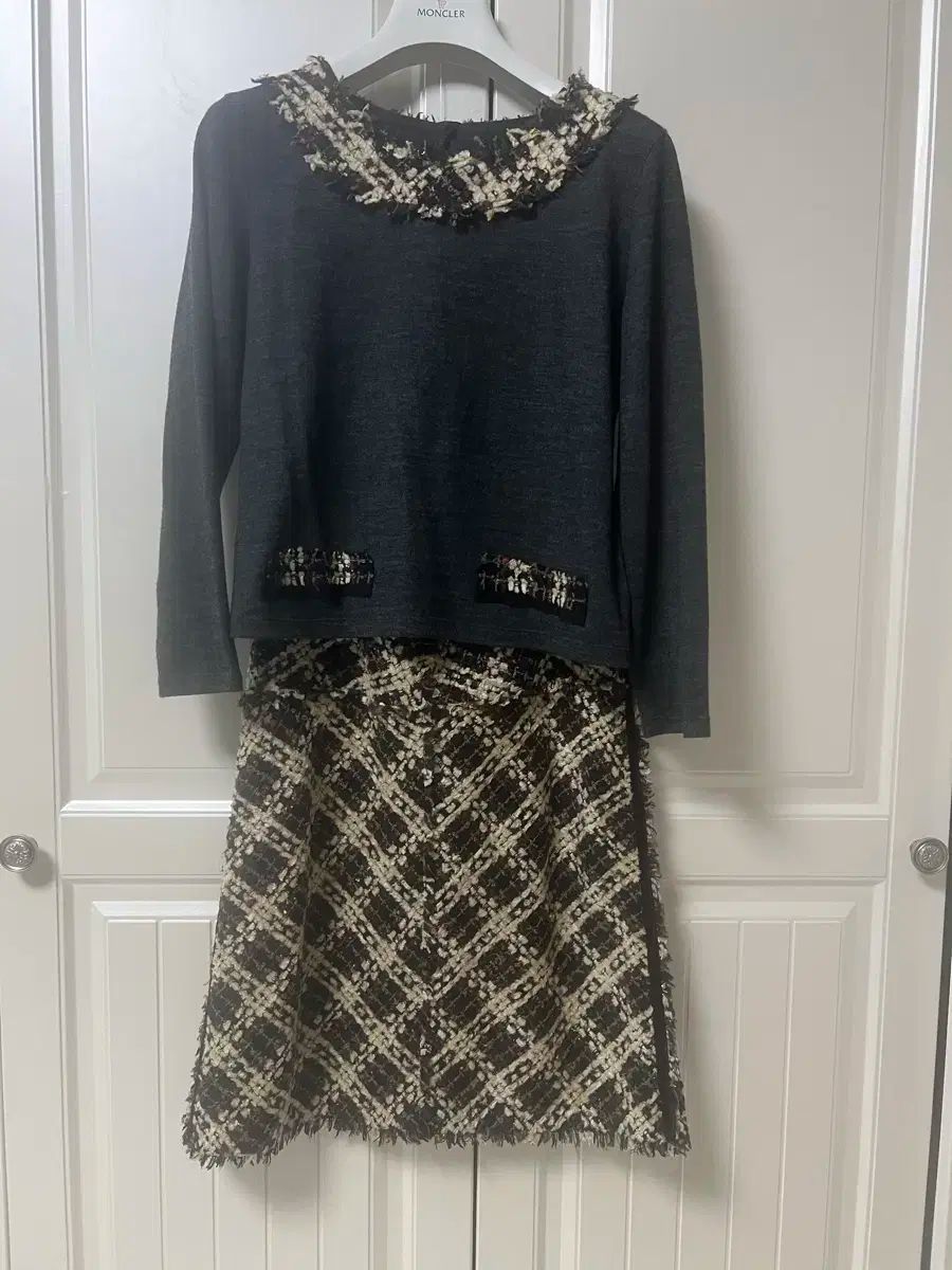 LANVIN ツイードスカートとセットアップ