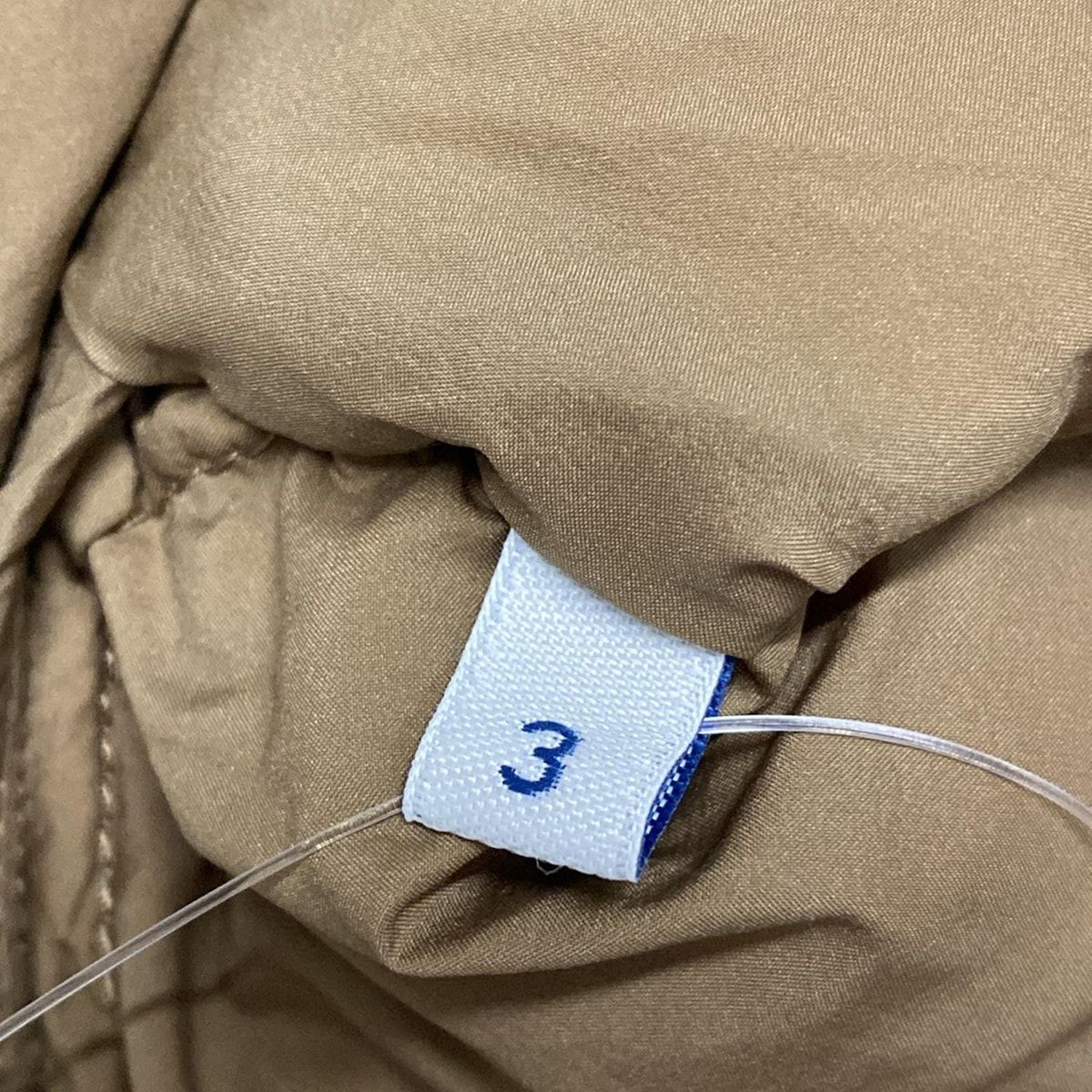 MONCLER ブラウン ダウンベスト MONCLER(モンクレール) ダウンベスト サイズ3 L レディース美品