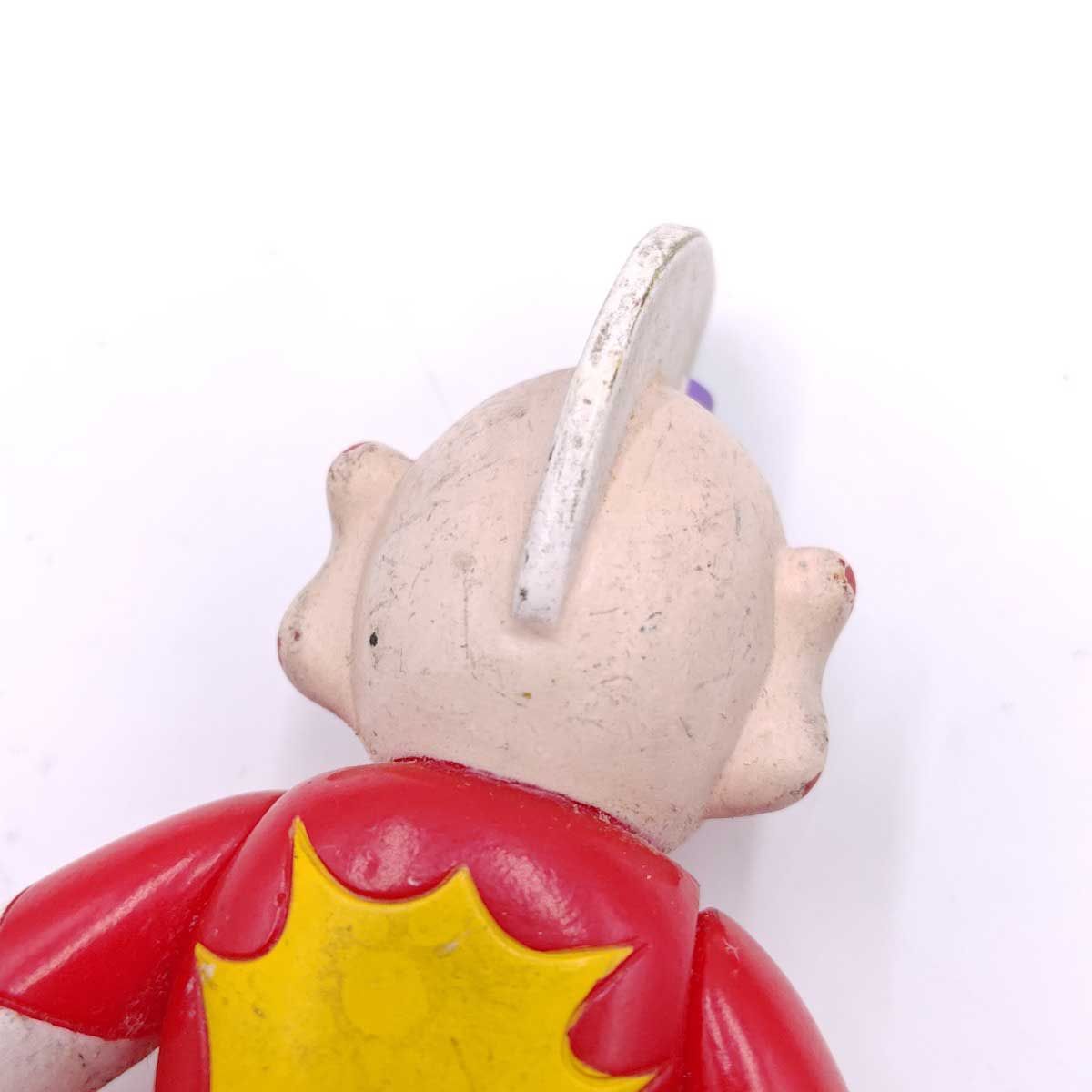 とっても ラッキーマン ソフビ フィギュア　1994年 とっても！ラッキーマン ソフビ 1994年バンダイ レトロ 当時物