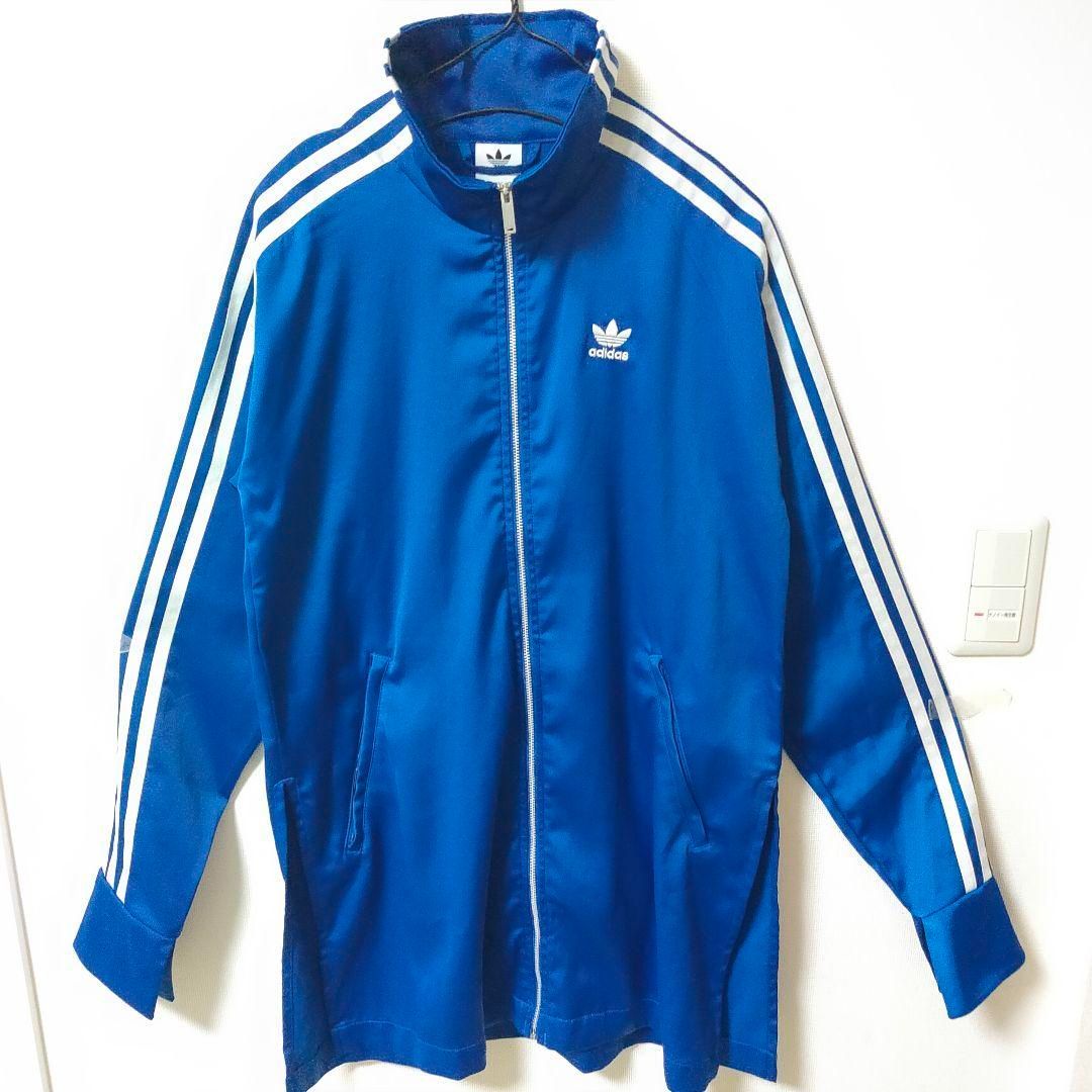 adidas 青 トラックトップ FSH L アディダス ジャージ ジャケット