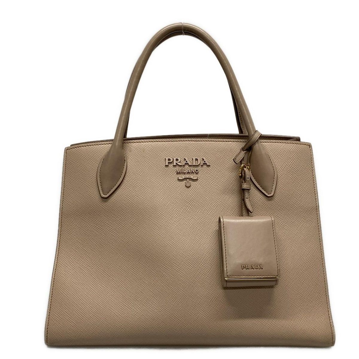 PRADA(プラダ) トートバッグ モノクロームバッグ 1BA155