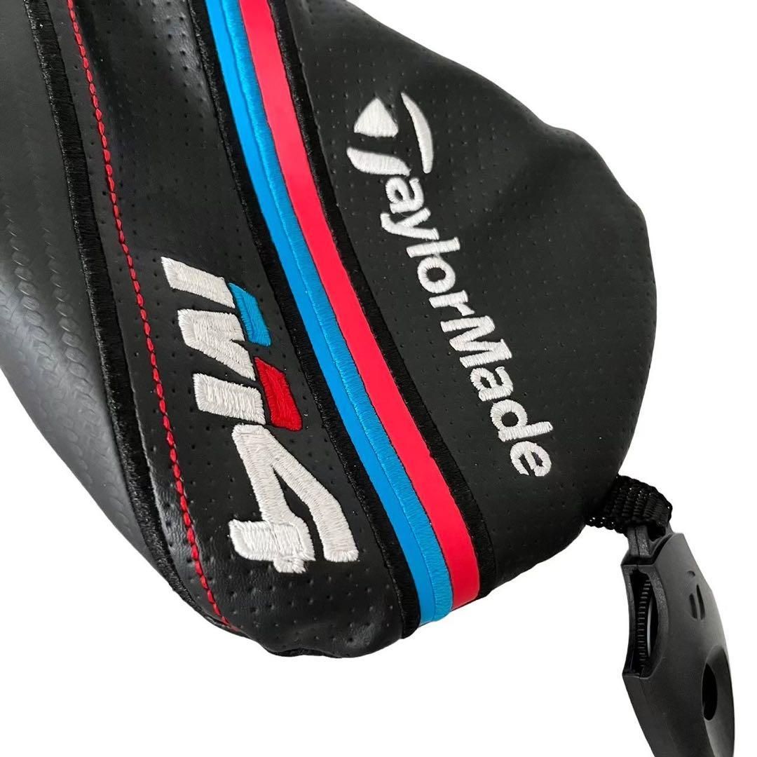 TAYLORMADE テーラーメイド ゴルフ ヘッドカバー レッドブルーライン