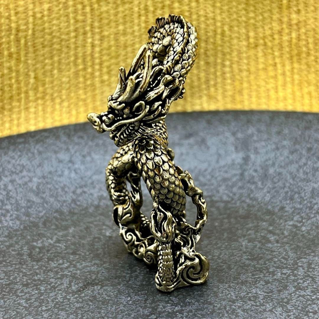 龍　縁起物 KM019 龍 ドラゴン 竜 像 置物 置き物 縁起物 風水 インテリア