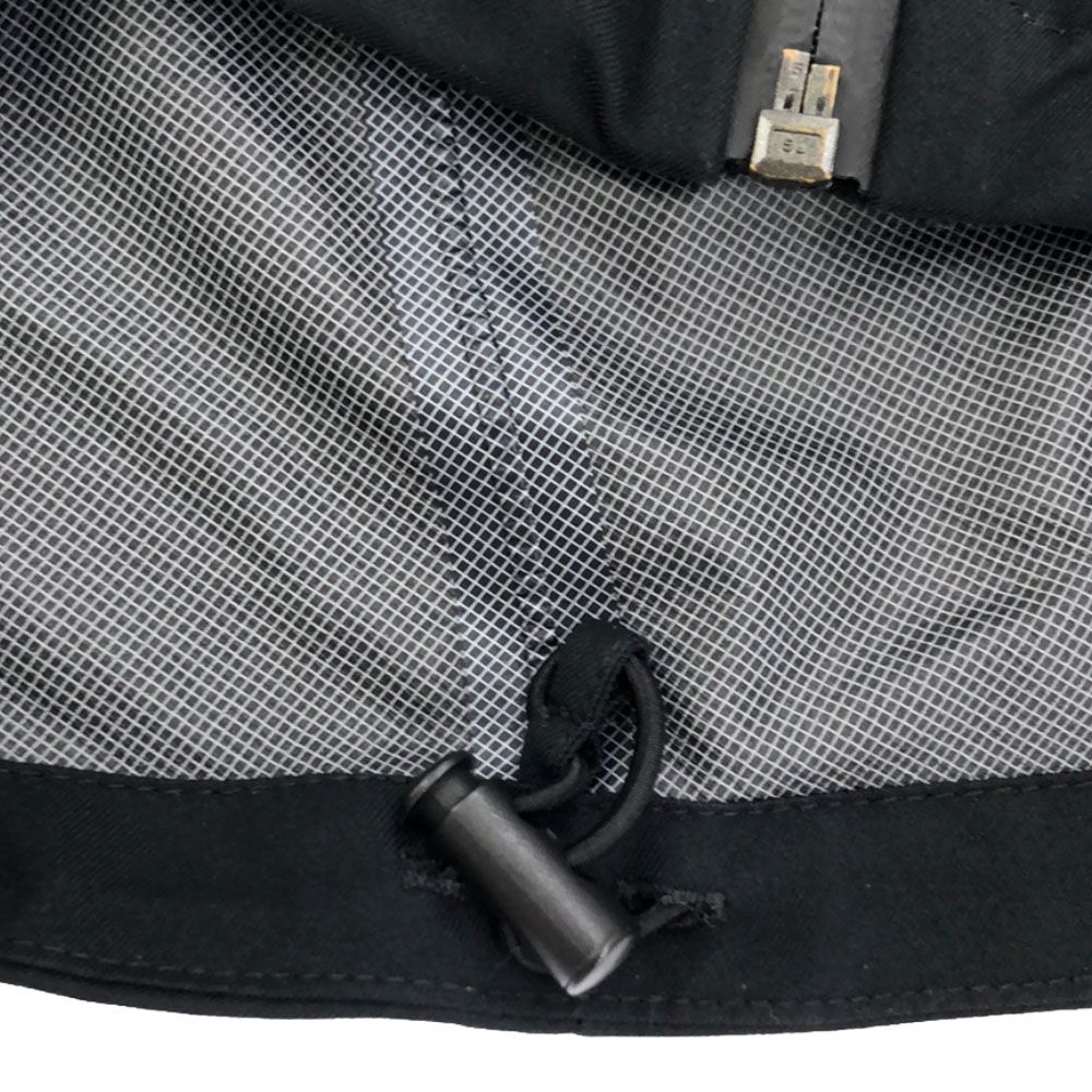 ユニクロ 長袖 ブロックテック パーカー L ブラック UNIQLO 311-182573