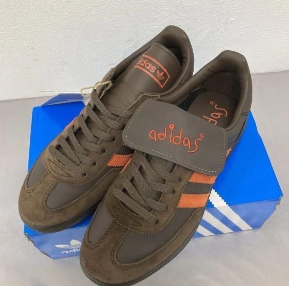 タイムセール 新品未使用 HANDBALL SPEZIAL SHUKYU BROWN カップルシューズ メンズ サイズ