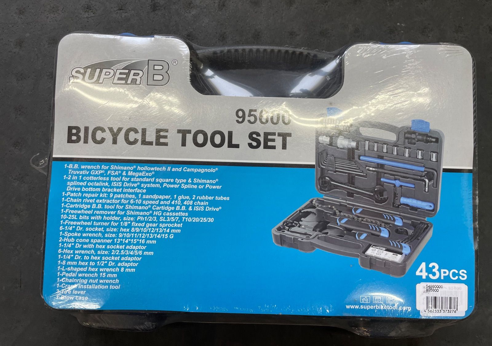 新品　SUPER B BICYCLE TOOL SET 95600　スーパーB　自転車工具セット