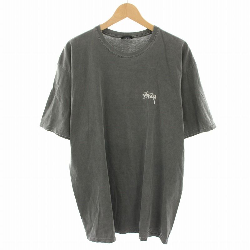【STUSSY】★送料・関税込★ピグメントダイドTシャツ Stussy(ステューシー) 金タグ ナンバリング プリントT #63649