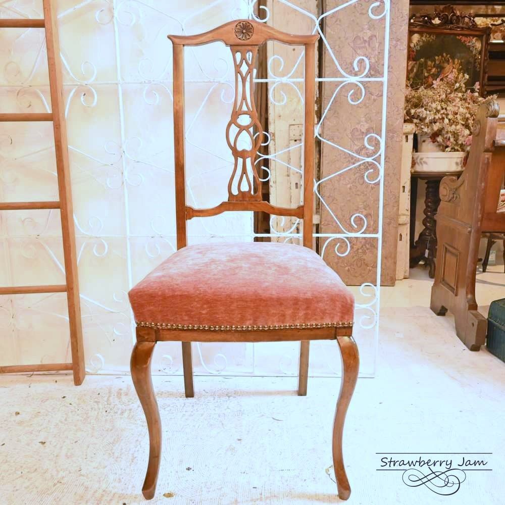 L3705-222-2 英国アンティーク チッペンデールチェア サロンチェア ヴィクトリアン アンティークチェア キッチンチェア チェア ダイニングチェア マホガニー イギリス