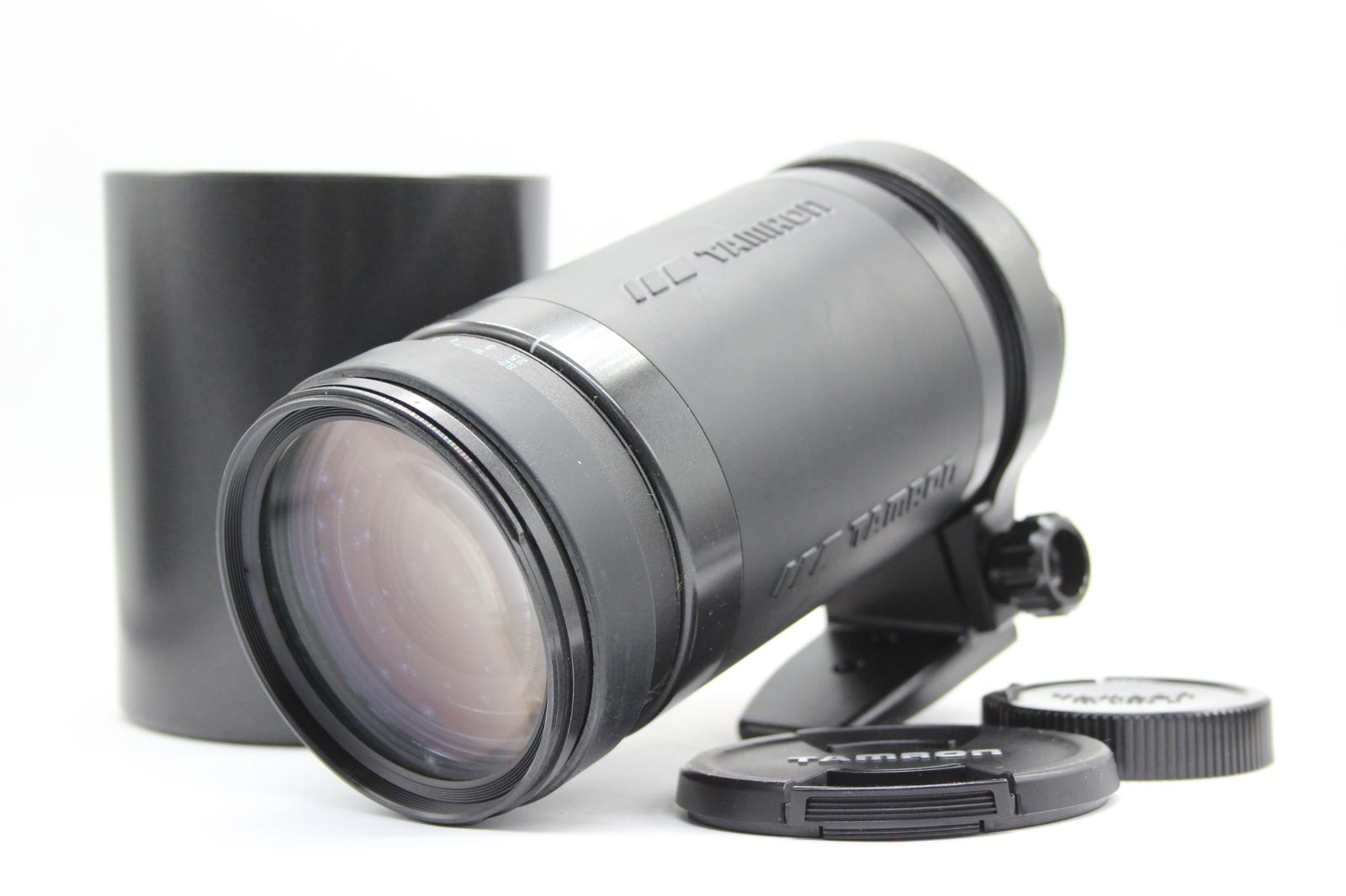 コンディション【訳あり品】 タムロン Tamron AF LD 200-400mm F5.6 三脚座 フード 前後キャップ付き ニコンマウント レンズ s6639