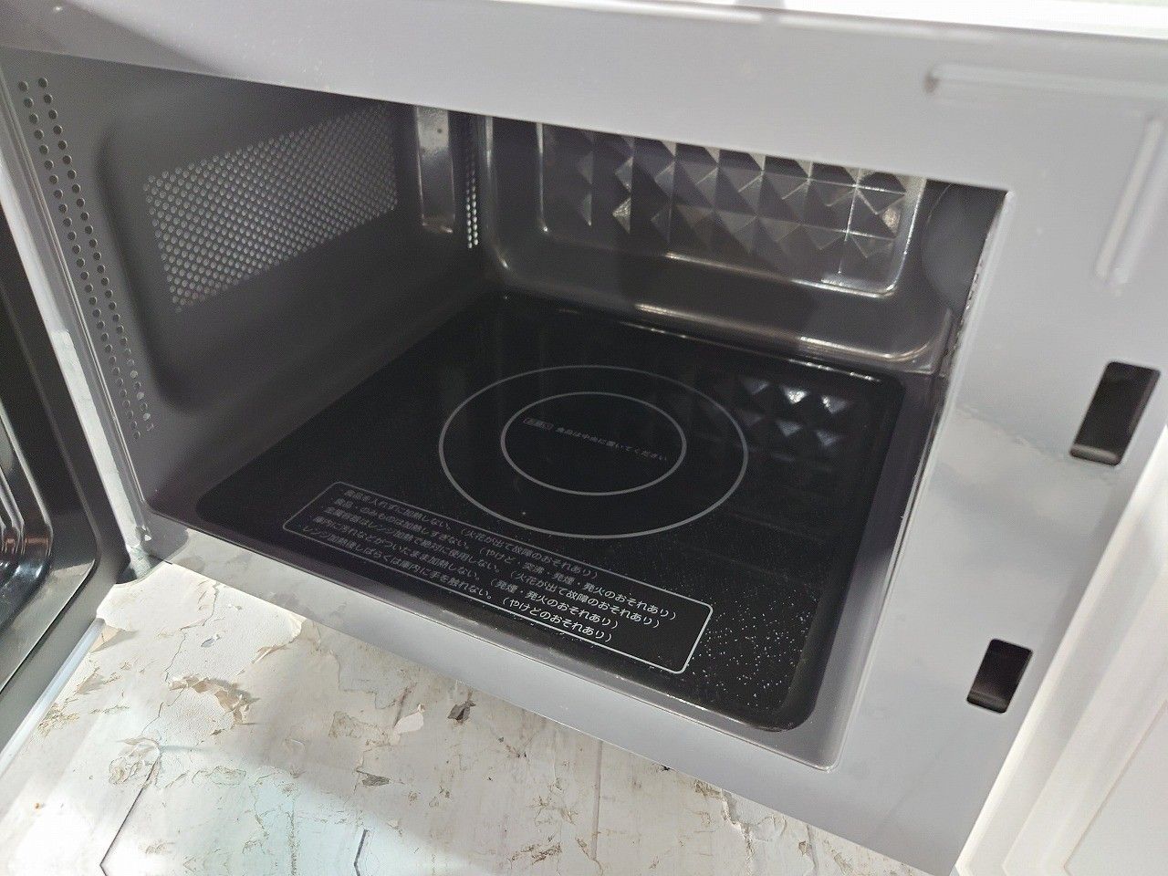 山善 電子レンジ NERW-F018-W 2024年製 手渡し可【2024年製】YAMAZEN NERW-