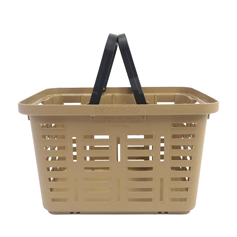 [POST GENERAL（ポストジェネラル）] ヘビーデューティーバスケット サンドベージュ スクエア