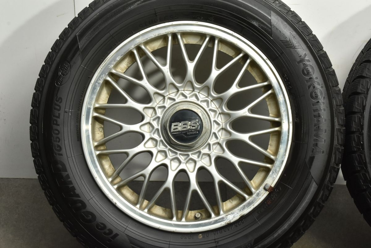 カスタム用に】トヨタ 純正 オプション BBS RG173 16in 7JJ +45 114.3 