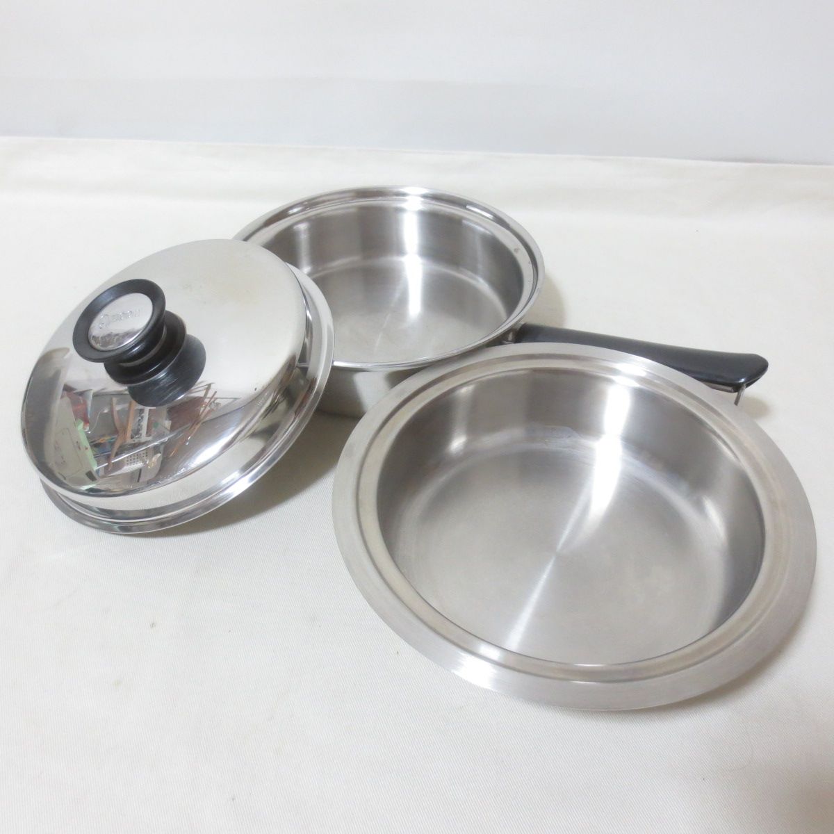 W426 Amway アムウェイ クイーン 中 フライパン 内なべ セット