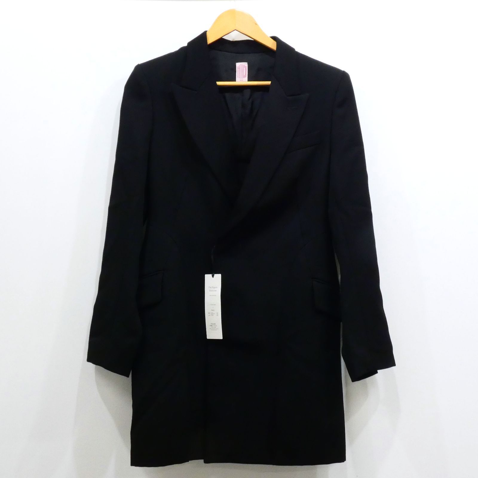 小牧店】未使用 FETICO フェティコ WOOL BARATHEA BLAZER DRESS ウールバラシアブレザードレス FTC224-0201  サイズ：1 カラー：ブラック 【I110-0806】 - メルカリ