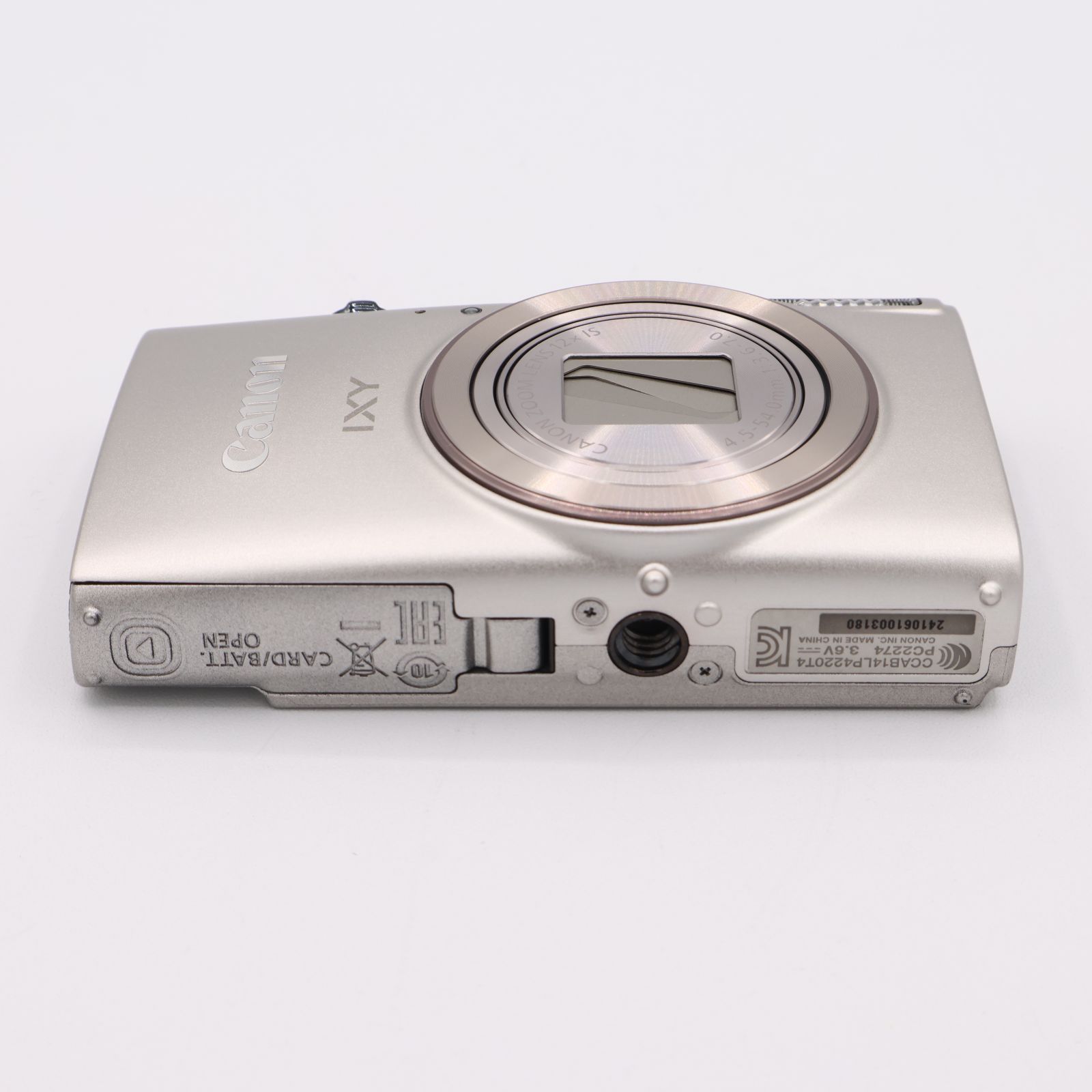 ☆極上美品☆ キャノン CANON IXY 650 シルバー ♯A4382