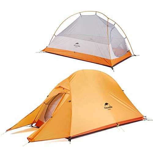 オレンジ Naturehike ネイチャーハイク テント 1人用 ソロ用