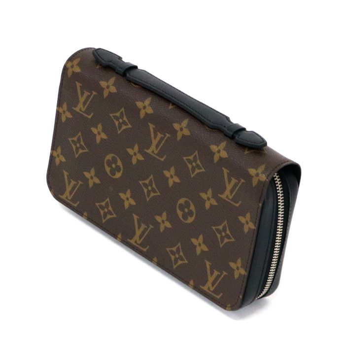 ルイヴィトン LOUIS VUITTON ジッピー XL モノグラム マカサー (PVC