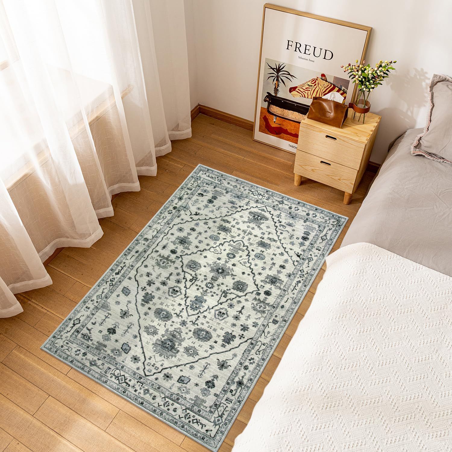HAOCOO ラグ カーペット 洗える 130×190cm 絨毯 オールシーズン HAOCOO ラグ カーペット 洗える 130×190cm 絨毯 オールシーズンの通販