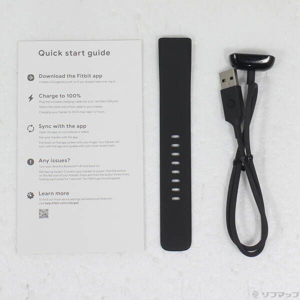 FitbitCharge6 本体　ブラック(新品未開封品) 新品未使用未開封品 Fitbit Charge 6 ブラック FitbitCharge6 本体