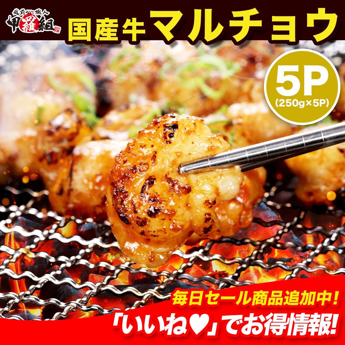 国産 牛 マルチョウ 250g × 5袋 ホルモン ほるもん ヒモ ひも ホソ ほそ モツ もつ コプチャン 焼肉 冷凍 BBQ バーベキュー まるちょう 丸腸 小腸 肉 牛肉 もつ鍋 甲羅組