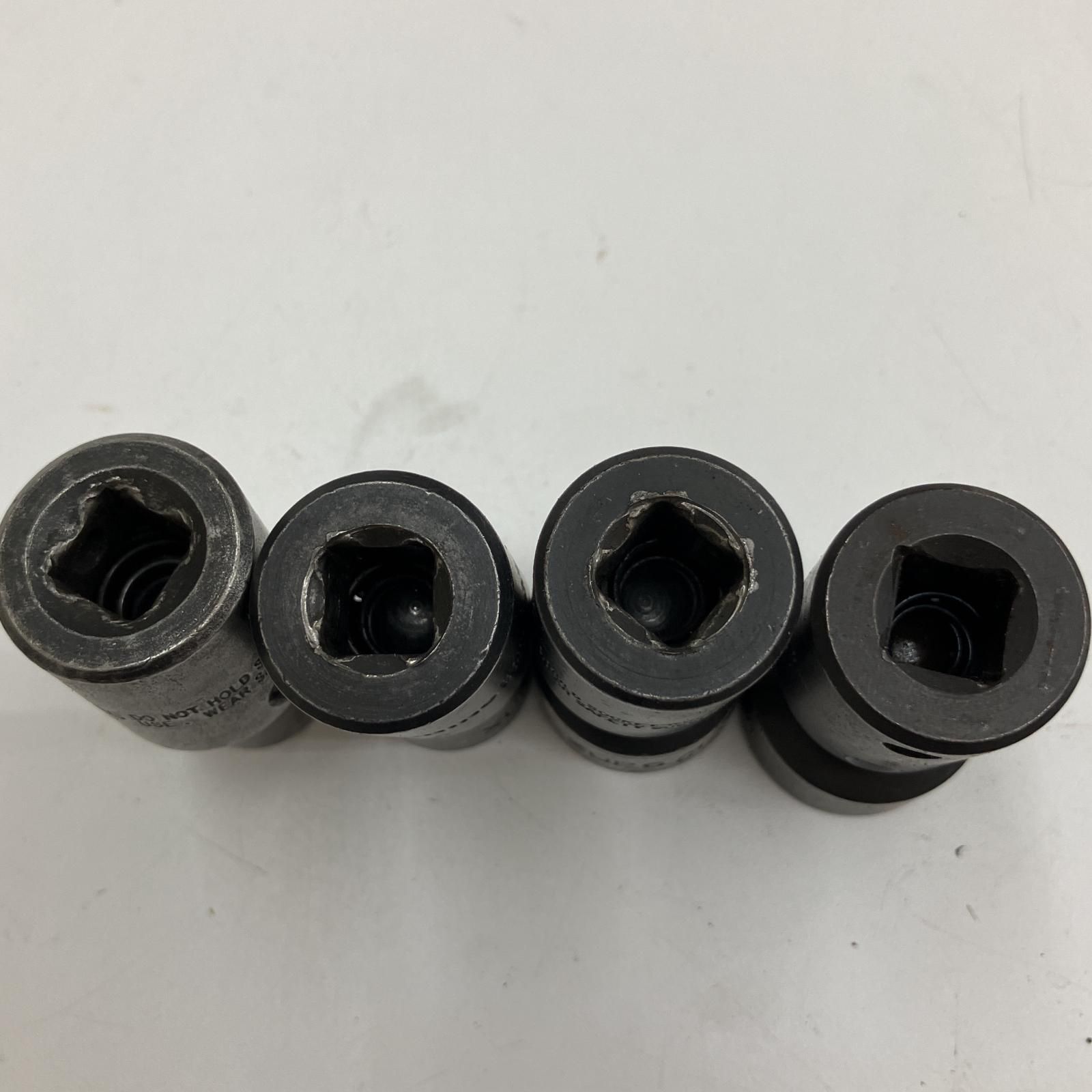 MAC TOOLS マック 3 8DR インパクトユニバーサルソケット 12mmr 14mmr 17mmr 19mmr ブラック