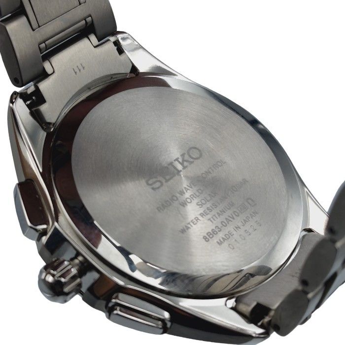 SEIKO セイコー BRIGHTZ ブライツ ソーラー メンズ 電波時計 SAGA283 (8B63-0AV0) 中古 送料無料 H４ - メルカリ