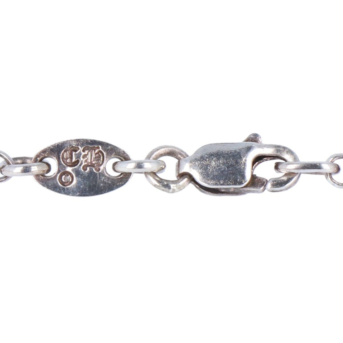 【大幅値下げ中】クロムハーツ ハートチャーム ネックレス シルバー925 Chrome Hearts】クロムハーツ ハートチャーム ネックレス