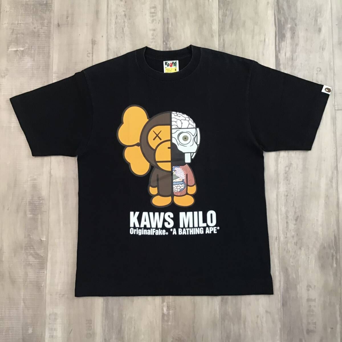 ☆激レア☆ BAPE × Original Fake KAWS MILO companion Tシャツ M 