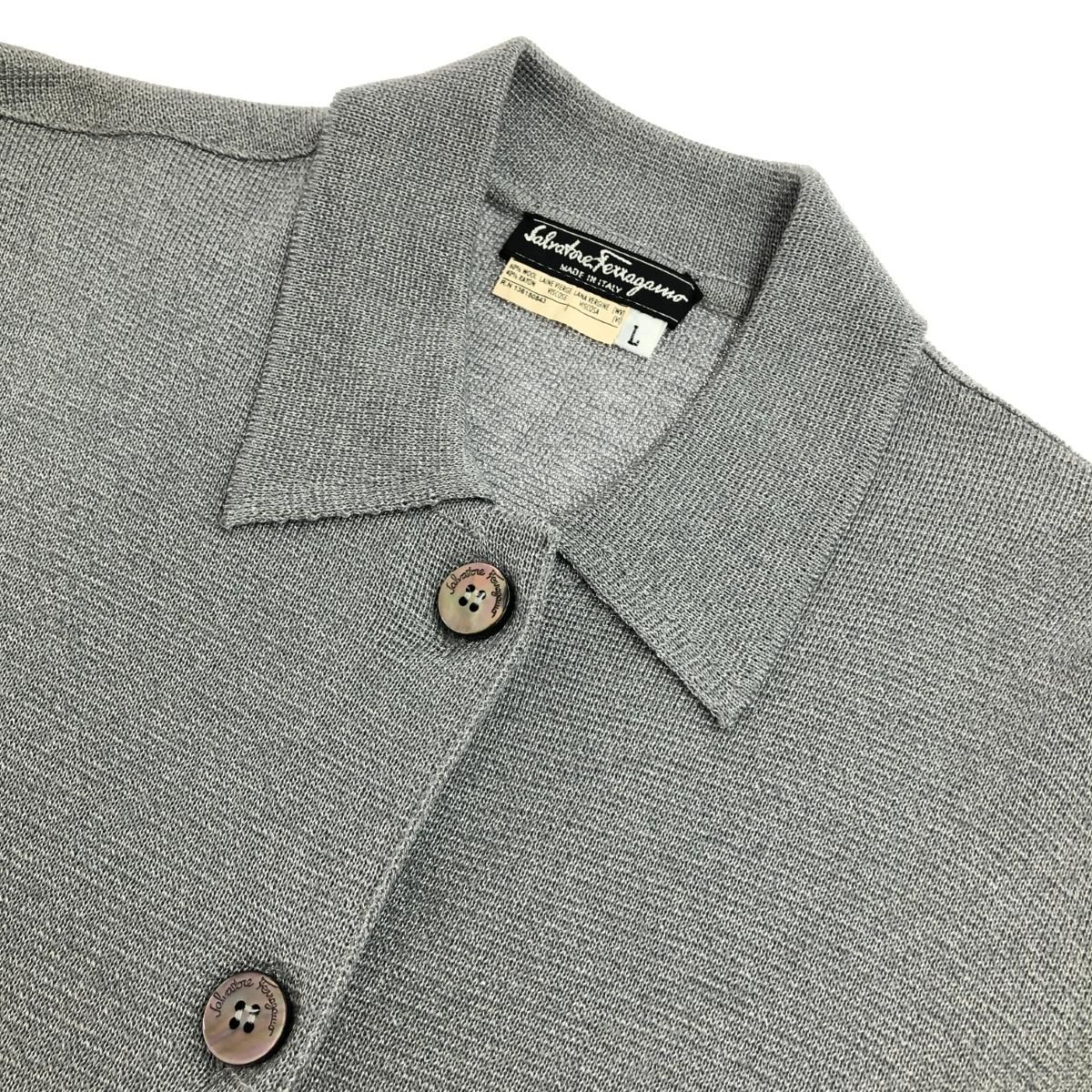 Salvatore Ferragamo サルヴァトーレフェラガモ ニット ジャケット 