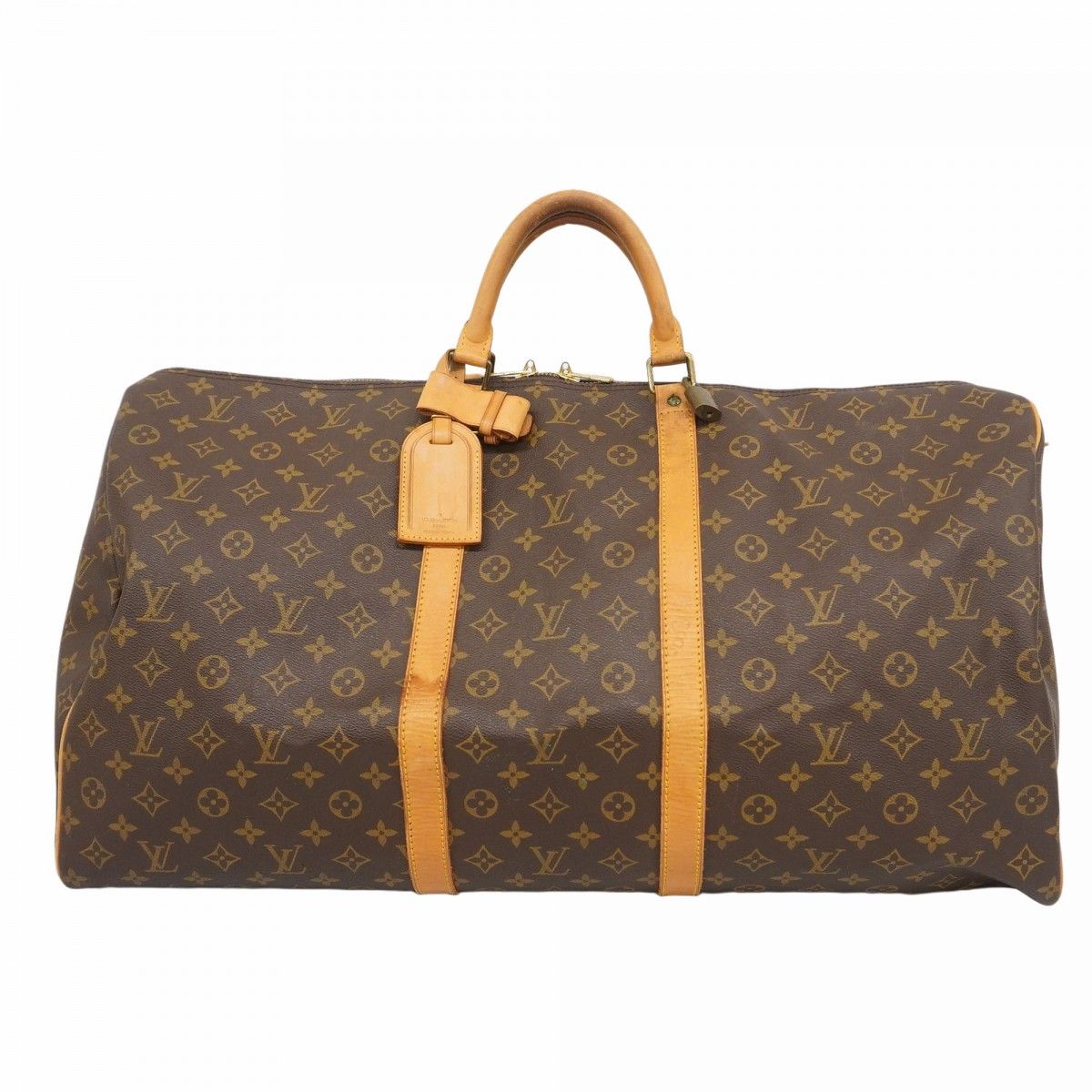 5mc2875 ルイヴィトン ボストンバッグ モノグラム キーポル60 M41422 ブラウン メンズ レディース ユニセックス