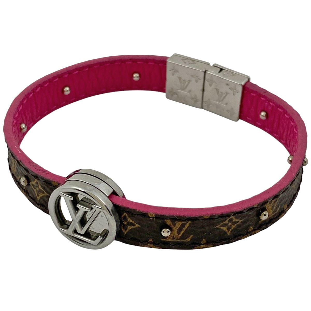 ルイ・ヴィトン Louis Vuitton ブラスレ LVサークル リバーシブル  