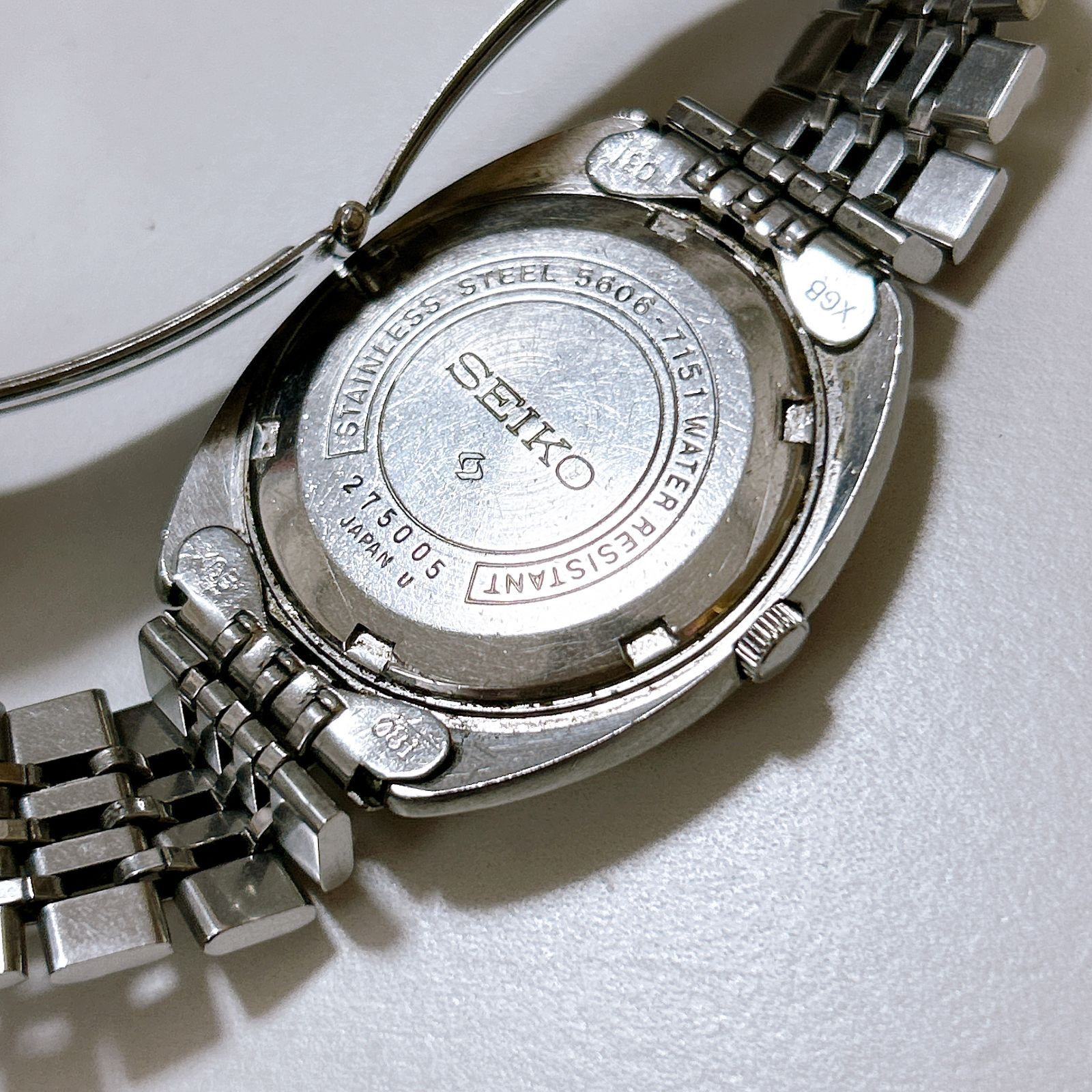 SEIKO セイコー ロードマチックLM 23石 5606-7151 自動巻 腕時計 稼働