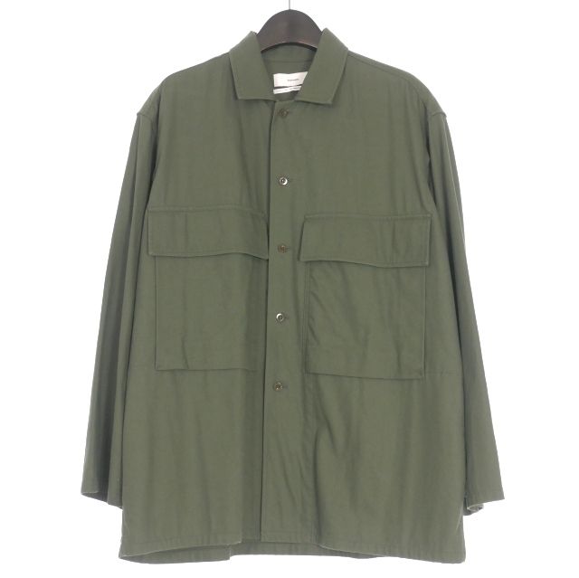 グラフペーパー Graphpaper 21SS Wooly Cotton Military Jacket