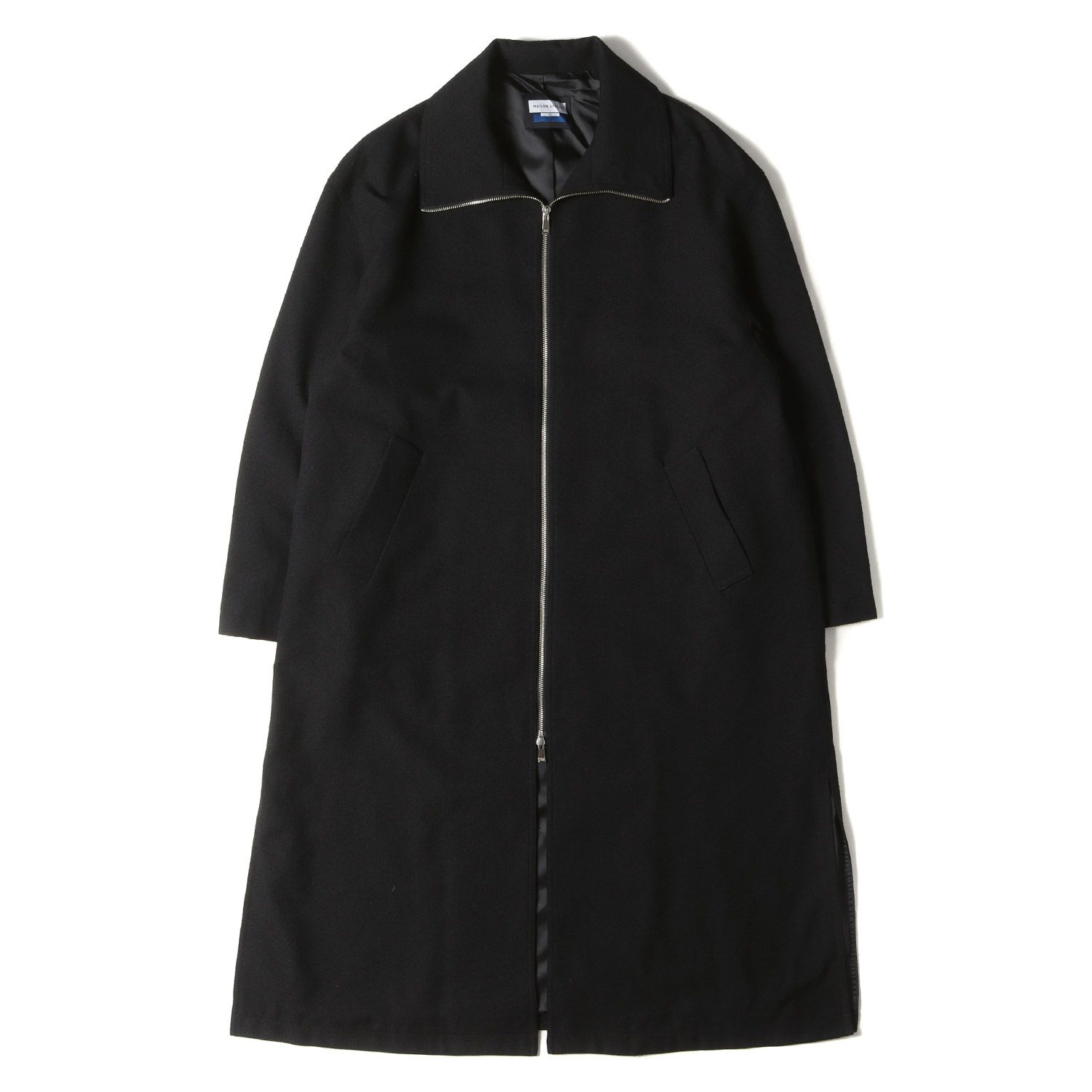 ツイードZIPプライムオーバースタンドカラーコートMAISON SPECIAL