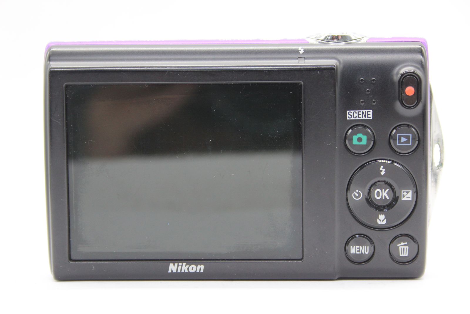 返品保証】 ニコン Nikon Coolpix S5100 パープル Nikkor 5x Wide ...