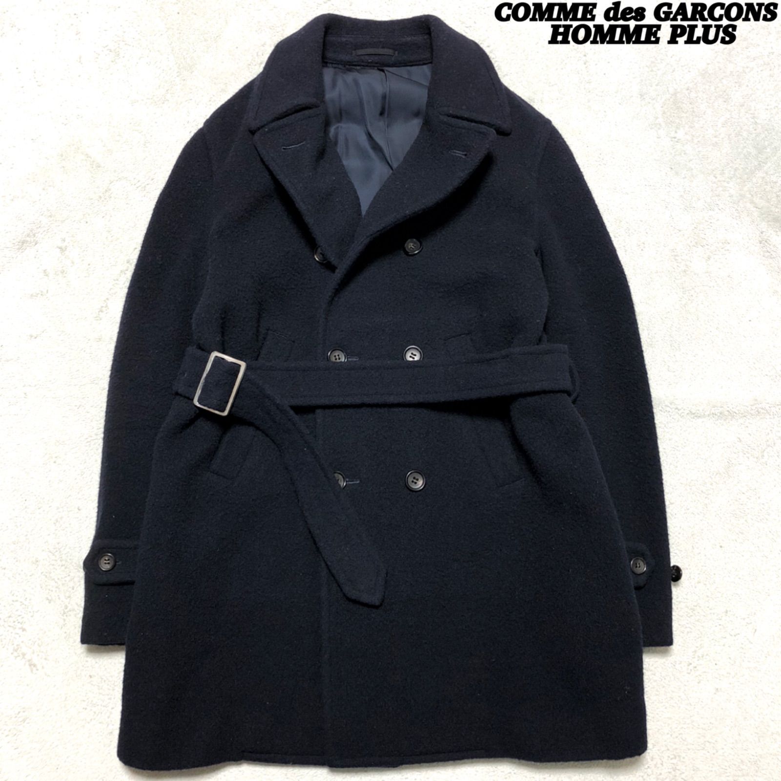 COMME des GARÇONS HOMME PLUS ネイビー コート COMME des GARÇONS HOMME PLUS ネイビー コート COMME des GARCONS